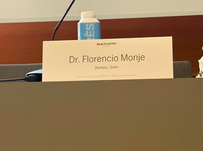 Dr. Florencio Monje ponente en el 60 Congreso de la SFECFC en Marsella