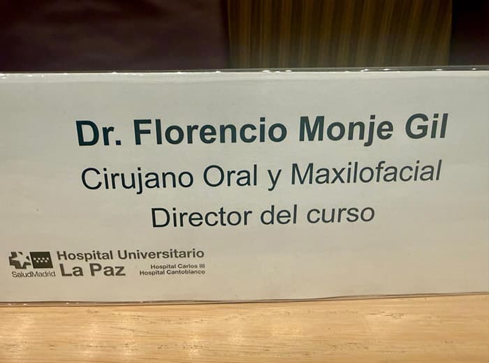 Dr. Florencio Monje lidera curso sobre trastornos de la articulación temporomandibular