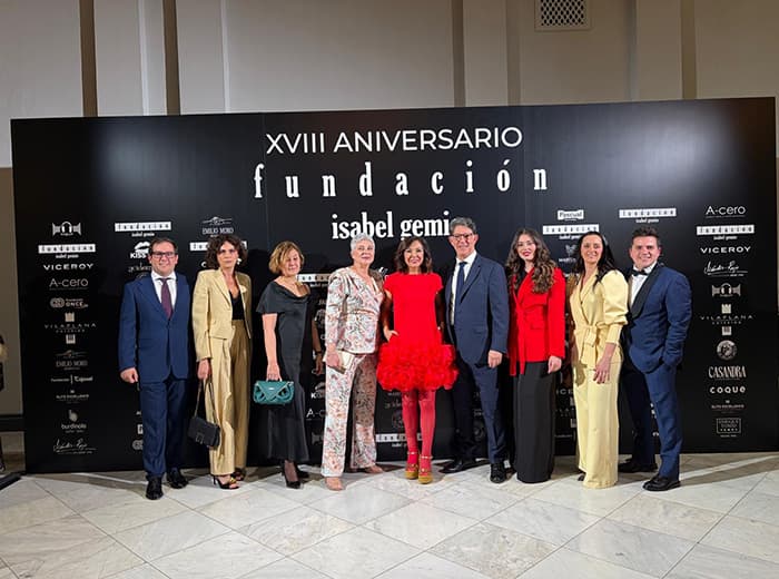 Fundación FEDICOM y CICOM MONJE en la cena solidaria de la Fundación Isabel Gemio en Madrid
