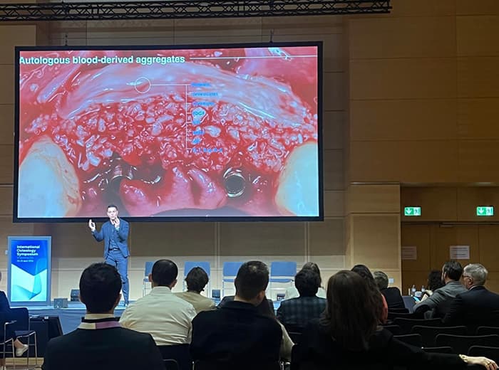 Dr. Alberto Monje en el Simposio de Osteología 2027