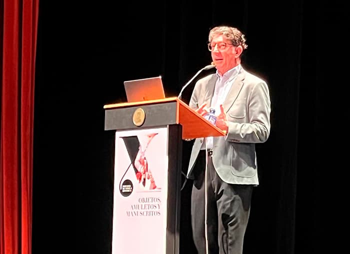 Florencio Monje habla sobre Goya en las Jornadas de Novela Histórica de Soria