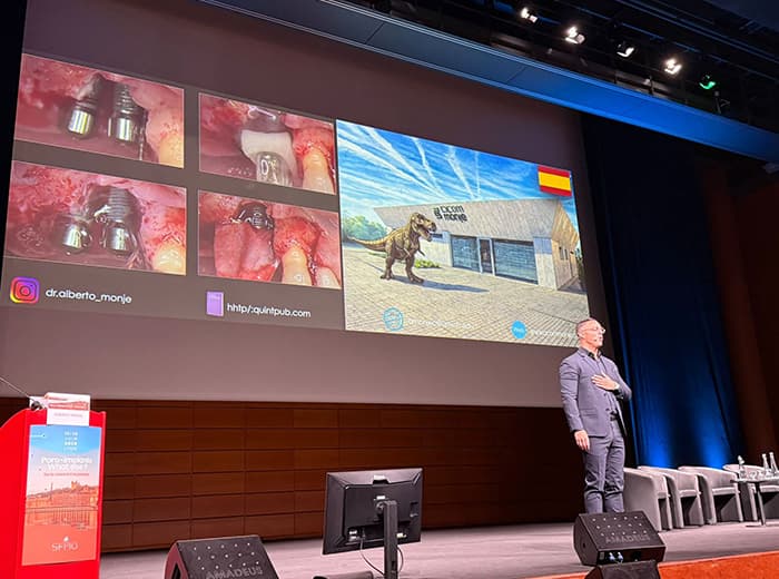 Dr. Alberto Monje, ponente en el Congreso de Periodoncia de Lyon