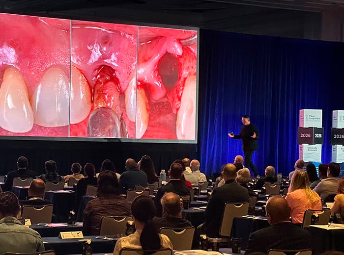 El Dr. Alberto Monje en el Pikos Symposium de Orlando sobre regeneración ósea y periimplantitis